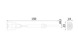 Level Control Switch, coolant level indicator MAHLE CRTX2000S