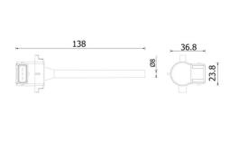 Level Control Switch, coolant level indicator MAHLE CRTX4000S