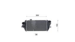 Charge Air Cooler MAHLE CI656000S