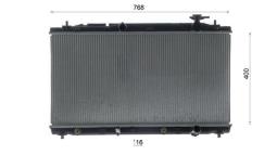 Radiator, engine cooling MAHLE CR2684000S