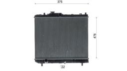 Radiator, engine cooling MAHLE CR2687000S