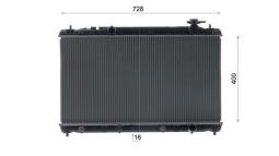 Radiator, engine cooling MAHLE CR2691000S