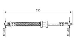 Brake Hose BOSCH 1 987 476 179