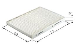 Filter, cabin air BOSCH 1987432431