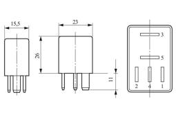 Flasher Unit BOSCH 0 332 011 007