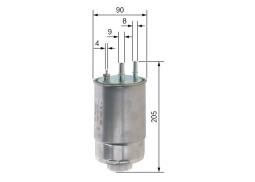 Fuel Filter BOSCH F 026 402 076