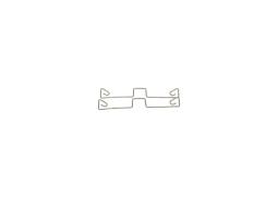 Accessory Kit, disc brake pad BOSCH 1987474658