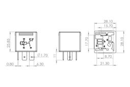 Multifunctional Relay BOSCH 0 986 AH0 204