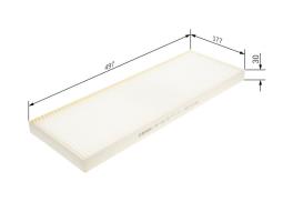 Filter, cabin air BOSCH 1987435125