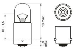 Bulb BOSCH 1 987 302 212