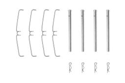 Accessory Kit, disc brake pad BOSCH 1987474094