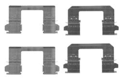 Accessory Kit, disc brake pad BOSCH 1 987 474 461