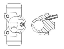 Wheel Brake Cylinder BOSCH F 026 002 096