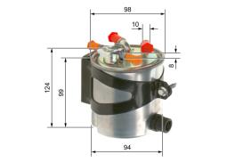 Fuel Filter BOSCH F 026 402 016