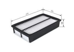 Air Filter BOSCH F 026 400 444