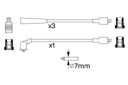 Ignition Cable Kit BOSCH 0 986 356 710