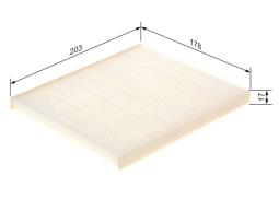 Filter, cabin air BOSCH 1 987 432 106