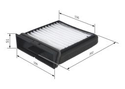 Filter, cabin air BOSCH 1987432157