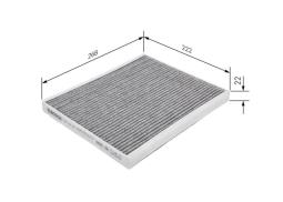 Filter, cabin air BOSCH 1987432537