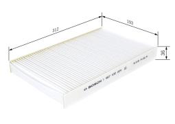 Filter, cabin air BOSCH 1 987 432 024