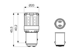 Bulb, clearance/end outline marker light