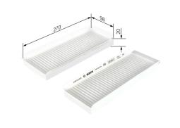 Filter, cabin air BOSCH 1987435074
