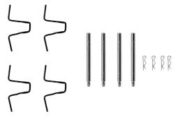 Accessory Kit, disc brake pad BOSCH 1987474062