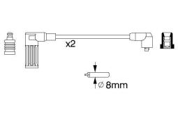 Ignition Cable Kit BOSCH 0 986 356 752