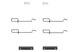 Accessory Kit, disc brake pad BOSCH 1987474197