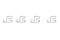 Accessory Kit, disc brake pad BOSCH 1987474317