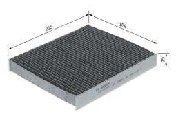 Filter, cabin air BOSCH 1987435590