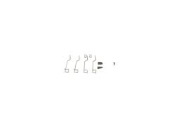 Accessory Kit, disc brake pad BOSCH 1987474197