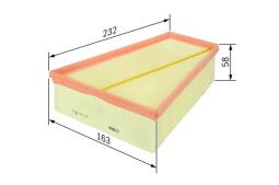 Air Filter BOSCH F 026 400 126
