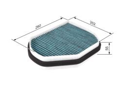 Filter, cabin air BOSCH 0 986 628 511