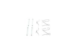 Accessory Kit, disc brake pad BOSCH 1987474208