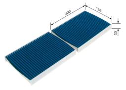 Filter, cabin air BOSCH 0 986 628 571