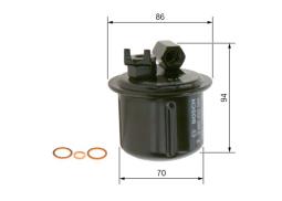 Fuel Filter BOSCH 0 986 450 104