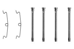 Accessory Kit, disc brake pad BOSCH 1987474038