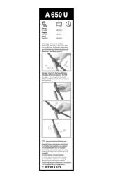 Wiper Blade BOSCH 3397013532