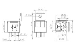 Multifunctional Relay BOSCH 0 986 AH0 253