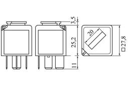 Multifunctional Relay BOSCH 0 986 332 053