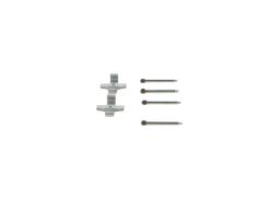 Accessory Kit, disc brake pad BOSCH 1987474180