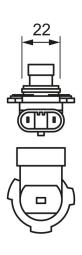 Bulb, headlight BOSCH 1 987 301 039