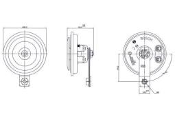 Signal Horn BOSCH 0 986 320 130