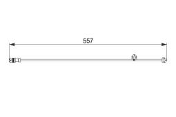 Warning Contact, brake pad wear BOSCH 1 987 474 555