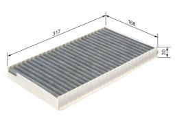 Filter, cabin air BOSCH 1987432402