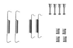 Accessory Kit, parking brake shoes BOSCH 1987475273