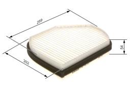 Filter, cabin air BOSCH 1987432001