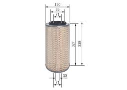 Air Filter BOSCH F 026 400 322