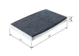 Filter, cabin air BOSCH 1987435591